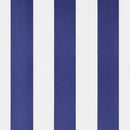 vidaXL kék-fehér szövet és acél szabadon álló napellenző 300 x 300 cm