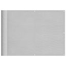 vidaXL világosszürke 100% oxford poliészter erkélyparaván 75 x 400 cm