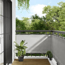 vidaXL világosszürke 100% oxford poliészter erkélyparaván 75 x 800 cm