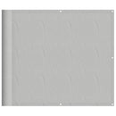 vidaXL világosszürke 100% oxford poliészter erkélyparaván 90 x 800 cm
