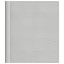 vidaXL világosszürke 100% oxford poliészter erkélyparaván 120 x 400 cm