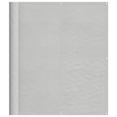 vidaXL világosszürke 100% oxford poliészter erkélyparaván 120 x 500 cm