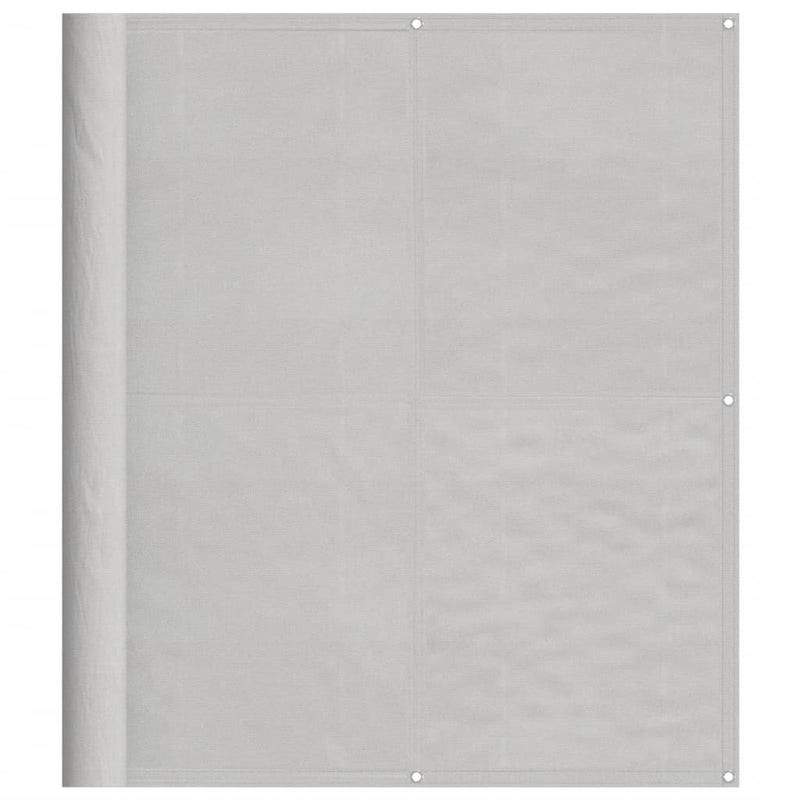 vidaXL világosszürke 100% oxford poliészter erkélyparaván 120 x 800 cm