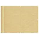 vidaXL homokszínű 100% oxford poliészter erkélyparaván 75 x 700 cm