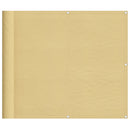 vidaXL homokszínű 100% oxford poliészter erkélyparaván 90 x 300 cm