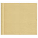vidaXL homokszínű 100% oxford poliészter erkélyparaván 90 x 700 cm