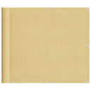 vidaXL homokszínű 100% oxford poliészter erkélyparaván 90 x 1000 cm