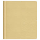 vidaXL homokszínű 100% oxford poliészter erkélyparaván 120 x 700 cm