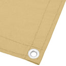 vidaXL homokszínű 100% oxford poliészter erkélyparaván 120 x 700 cm