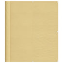 vidaXL homokszínű 100% oxford poliészter erkélyparaván 120 x 800 cm