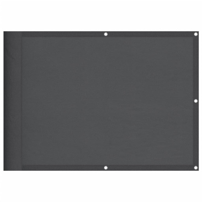 vidaXL antracitszürke 100% oxford poliészter erkélyparaván 75 x 700 cm