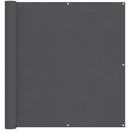 vidaXL antracitszürke 100% oxford poliészter erkélyparaván 120 x 700cm