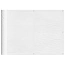 vidaXL fehér 100% oxford poliészter erkélyparaván 75 x 800 cm
