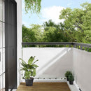 vidaXL fehér 100% oxford poliészter erkélyparaván 90 x 800 cm