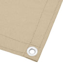 vidaXL bézs 100% oxford poliészter erkélyparaván 75 x 1000 cm