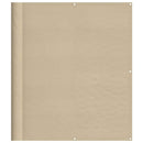 vidaXL bézs 100% oxford poliészter erkélyparaván 120 x 700 cm