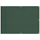 vidaXL sötétzöld 100% oxford poliészter erkélyparaván 75 x 700 cm
