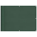 vidaXL sötétzöld 100% oxford poliészter erkélyparaván 75 x 800 cm