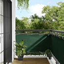 vidaXL sötétzöld 100% oxford poliészter erkélyparaván 75 x 800 cm
