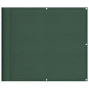 vidaXL sötétzöld 100% oxford poliészter erkélyparaván 90 x 800 cm