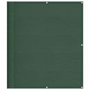 vidaXL sötétzöld 100% oxford poliészter erkélyparaván 120 x 700 cm