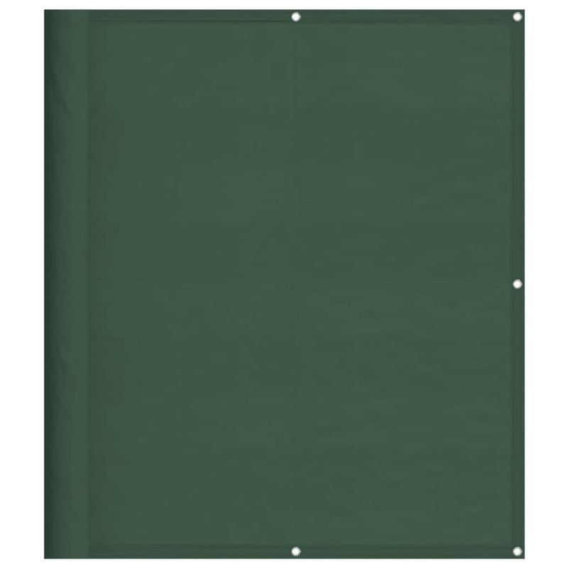 vidaXL sötétzöld 100% oxford poliészter erkélyparaván 120 x 800 cm