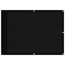 vidaXL fekete erkélyparaván 100% oxford poliészter 75 x 700 cm