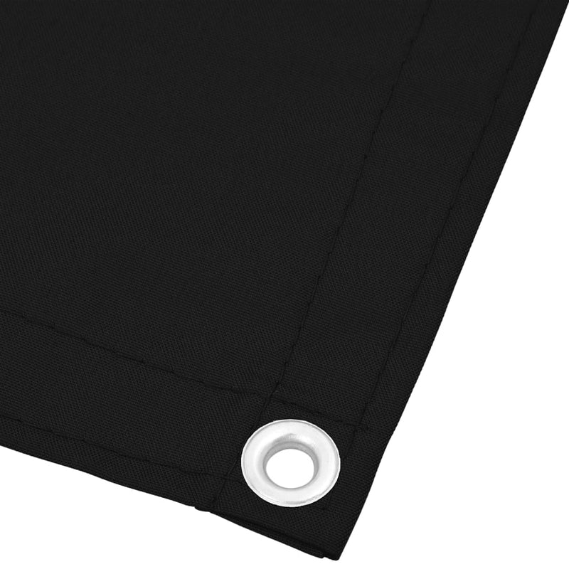 vidaXL fekete erkélyparaván 100% oxford poliészter 90 x 1000 cm