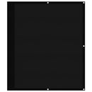 vidaXL fekete 100% oxford poliészter erkélyparaván 120 x 800 cm