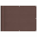 vidaXL barna 100% oxford poliészter erkélyparaván 75 x 700 cm