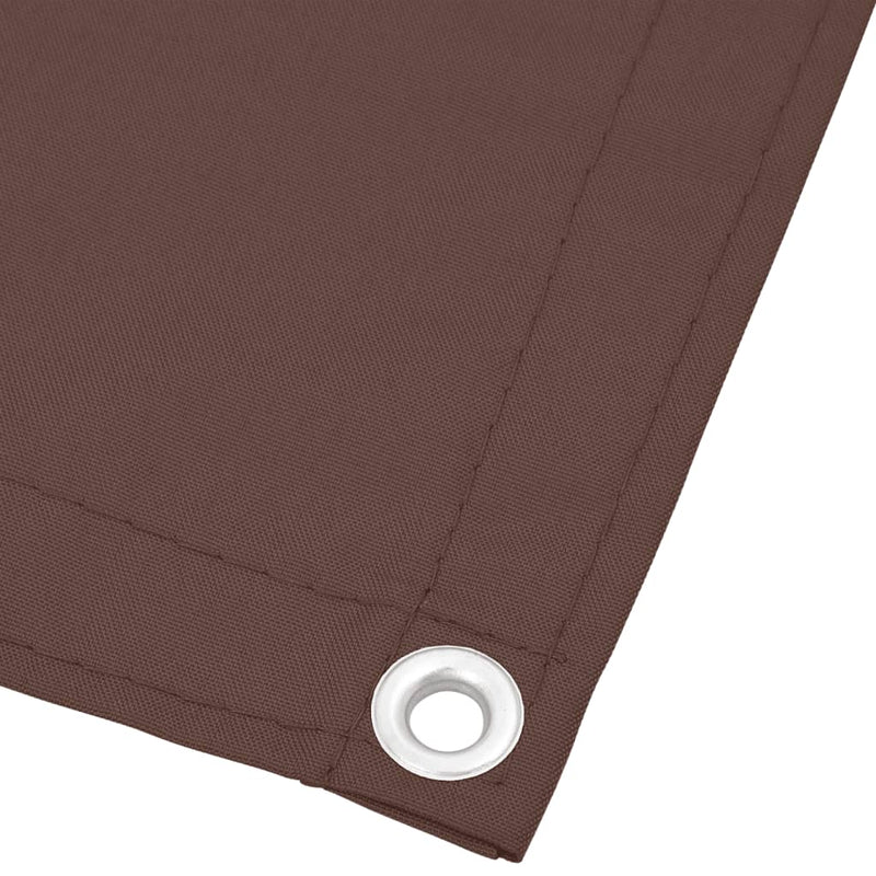 vidaXL barna 100% oxford poliészter erkélyparaván 75 x 700 cm