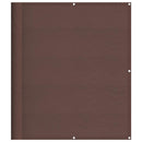 vidaXL barna 100% oxford poliészter erkélyparaván 120 x 800 cm