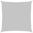 vidaXL világosszürke 100% poliészter oxford szövet napvitorla 2 x 2 m