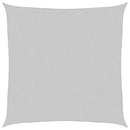 vidaXL világosszürke 100% poliészter oxford szövet napvitorla 4x4 m