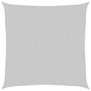 vidaXL világosszürke 100% poliészter oxford szövet napvitorla 5 x 5 m