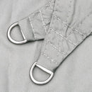 vidaXL világosszürke 100% poliészter oxford szövet napvitorla 7x7 m