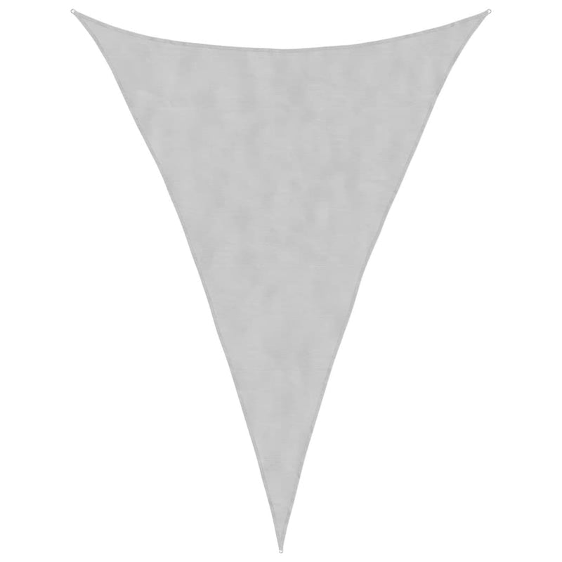 vidaXL világosszürke 100% poliészter oxford szövet napvitorla 5x7x7 m