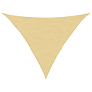 vidaXL homokszínű 100% poliészter oxford szövet napvitorla 3x3x4,24 m