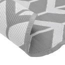 vidaXL kültéri szőnyeg ARAKIL szürke Ø120 cm PP