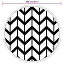 vidaXL kültéri szőnyeg ARAKIL szürke Ø160 cm PP