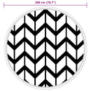 vidaXL kültéri szőnyeg ARAKIL szürke Ø200 cm PP