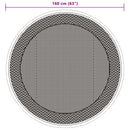 vidaXL kültéri szőnyeg ARAKIL zöld Ø160 cm PP