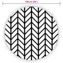 vidaXL kültéri szőnyeg ARAKIL szürke Ø160 cm PP