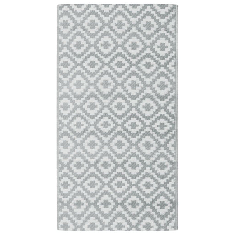 vidaXL kültéri szőnyeg ARAKIL szürke 80x150 cm PP