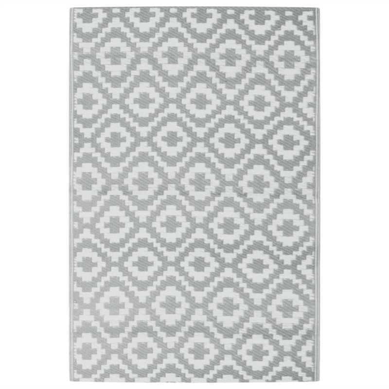 vidaXL kültéri szőnyeg ARAKIL szürke 120x180 cm PP