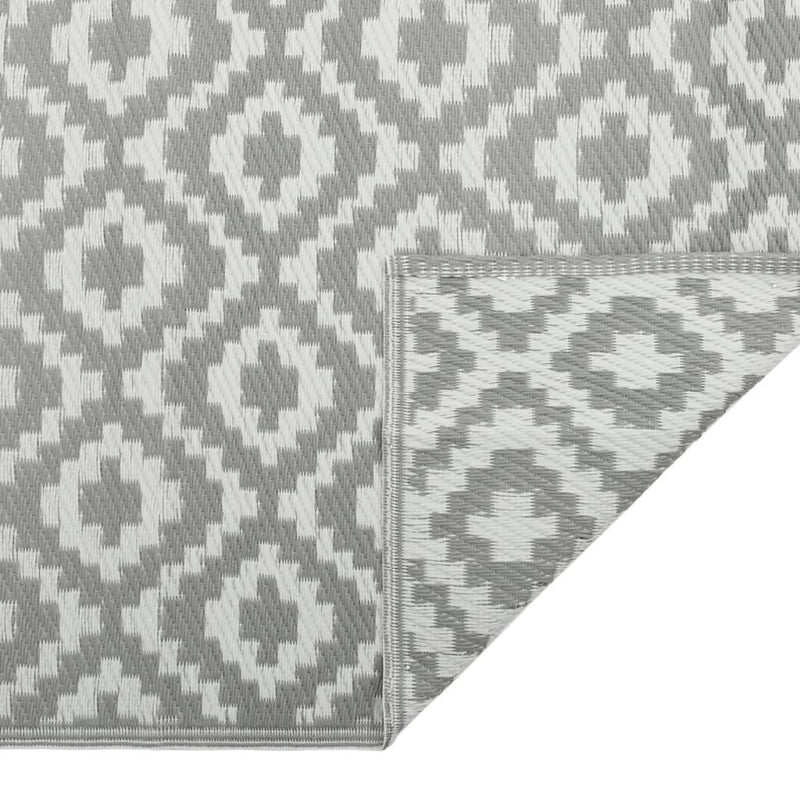 vidaXL kültéri szőnyeg ARAKIL szürke 160x230 cm PP