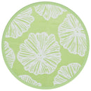 vidaXL kültéri szőnyeg ARAKIL zöld Ø120 cm PP