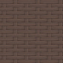 vidaXL Kertifuttató virágágyás Barna 70 x 30 x 135 cm Fém