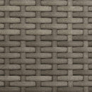 vidaXL Kertifuttató virágágyás Szürke 105 x 30 x 170 cm Fém