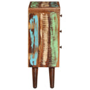 vidaXL tömör újrahasznosított fa tálalószekrény 55 x 30 x 80 cm